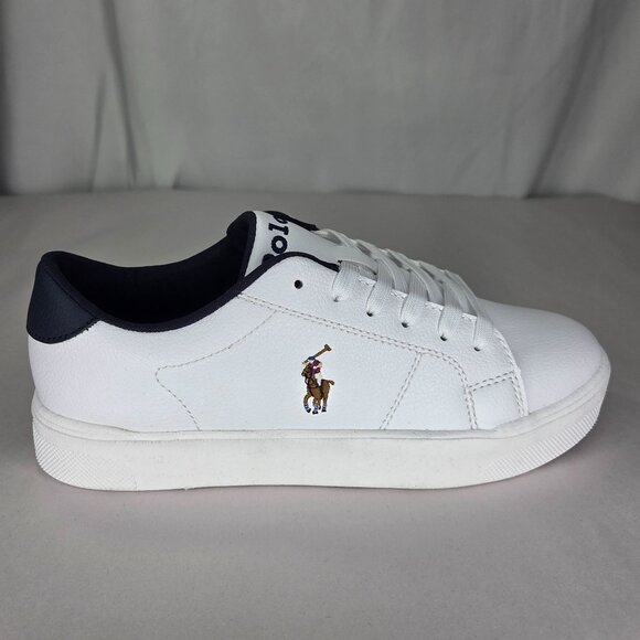 NWT Polo Ralph Lauren Kids Sutton Casual Sneakers from Finish Line - Picture 3 of 7